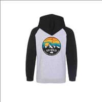 Personalised Go Wild And Explore Varsity Hoodie