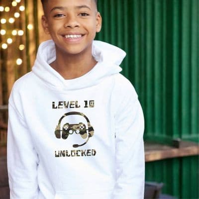 Personalised Kids' Gaming Hoodie