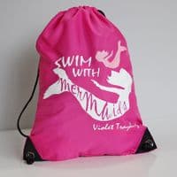 Personalised Mermaid Girls Swimming Bag