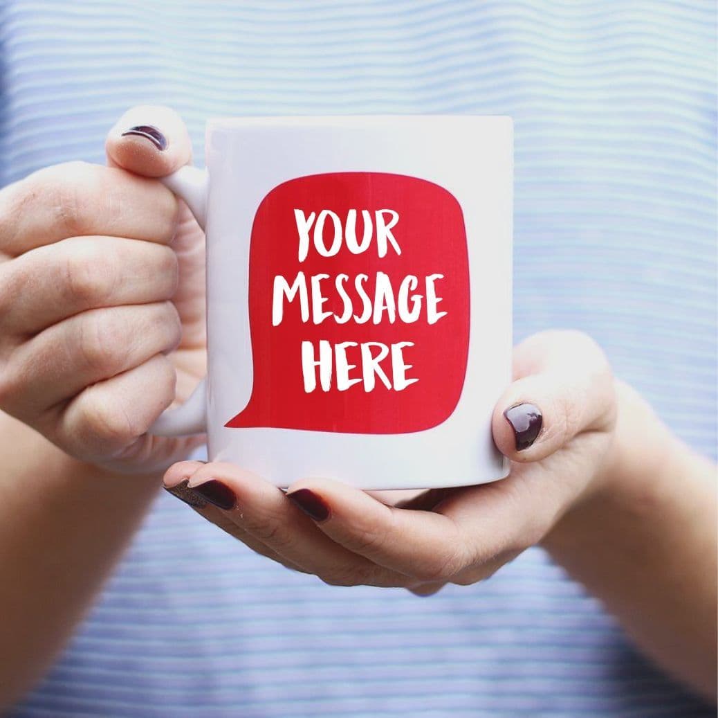 Personalised Note Mug