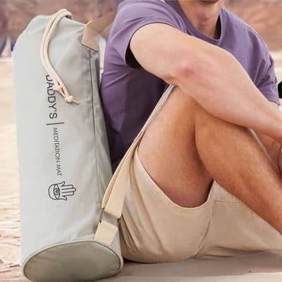 Personalised Organic Meditation Yoga Mat Bag