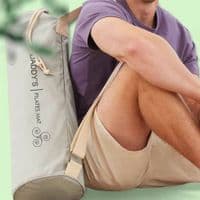 Personalised Organic Pilates Yoga Mat Bag