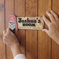 Personalised Pirate Door Sign