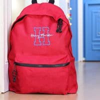Personalised Recycled Embroidered Backpack