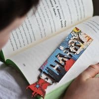 Personalised Superhero Bookmark