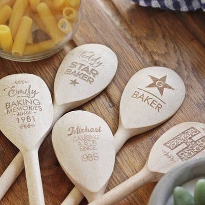 Personalised Wooden Spoon