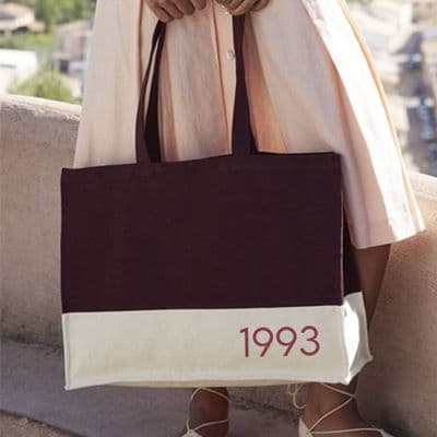 Personalised Year Tote Bag