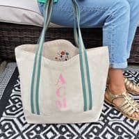 Personalised You Are Awesome Organic Canvas Bag