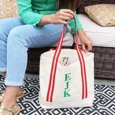 Personalised You Are Awesome Organic Canvas Bag