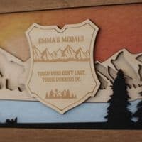 Runners 3D Medal Hanger