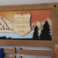 Runners 3D Medal Hanger