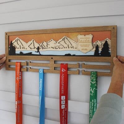 Runners 3D Medal Hanger