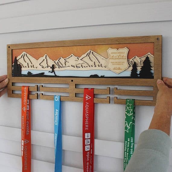 Runners 3D Medal Hanger