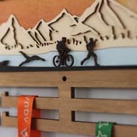 Triathlon 3D Medal Hanger