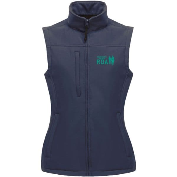 Abingdon RDA Navy Womens Soft Shell Gilet