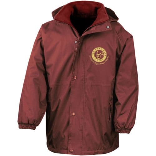 Anglesey Equestrian Centre Maroon Reversible Jacket