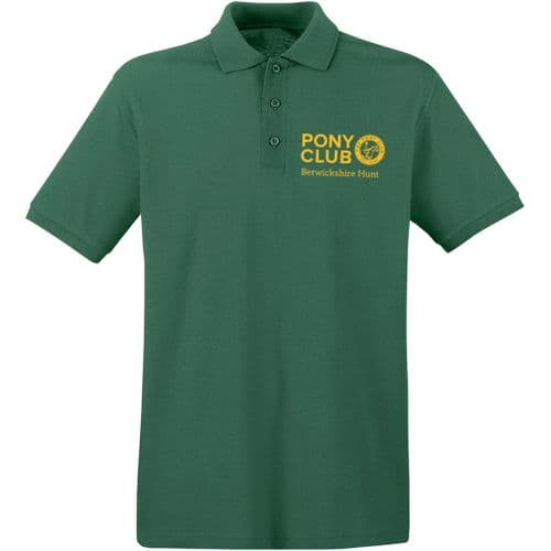 Berwickshire Hunt Bottle Green Polo Shirt