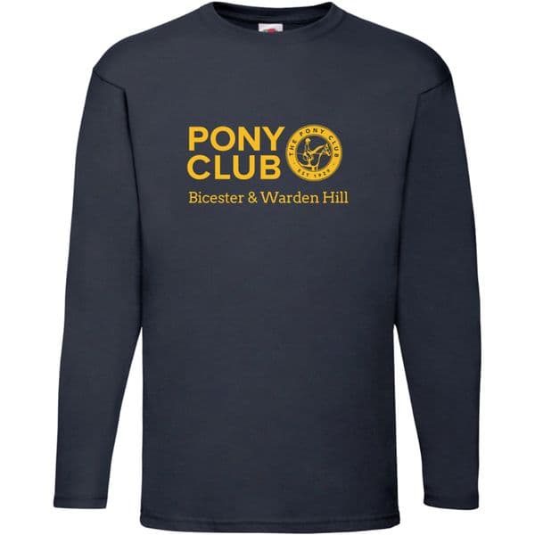 Bicester & Warden Hill PC Navy Long Sleeve T-shirt