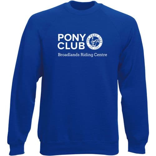 Broadlands Riding Centre PC Royal Pony Club Sweatshirt