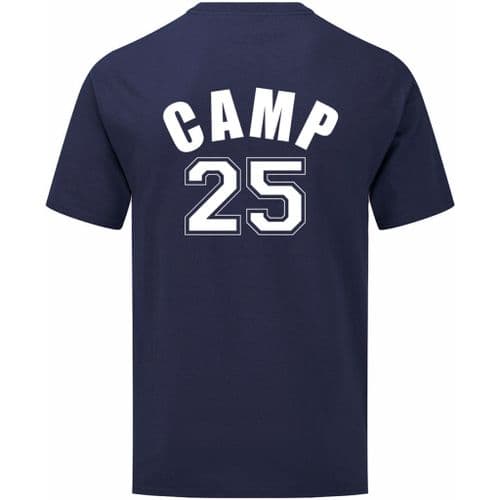 Camp 25 Deanswood Equestrian Centre Navy Pony Club Camp T-shirt