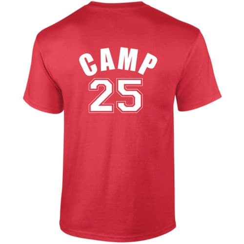 Camp 25 Devon & Somerset Red Pony Club Camp T-shirt