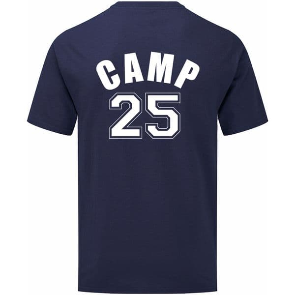 Camp 25 Queen Mary's School Navy Pony Club Camp T-shirt