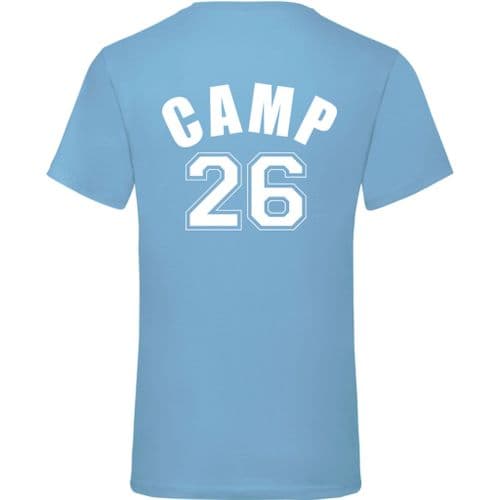 Camp 26 Lanarkshire & Renfrewshire Sky Bue Pony Club Camp T-shirt