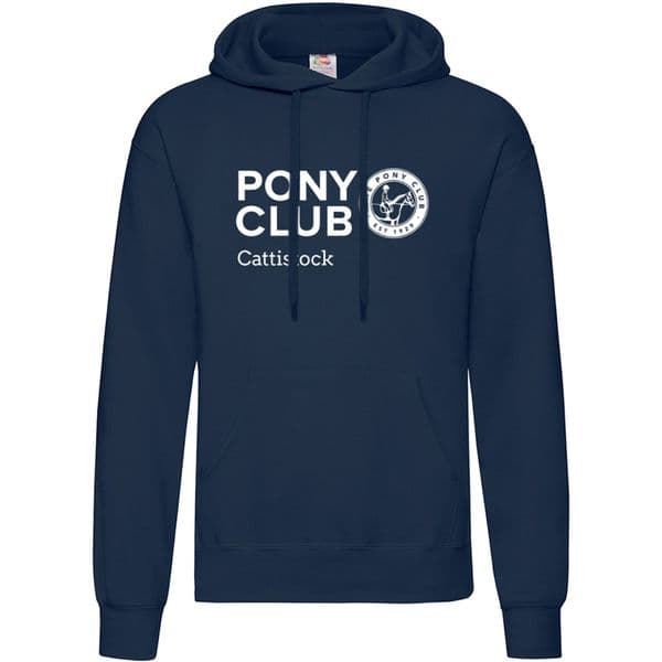 Cattistock Navy Hooded Top