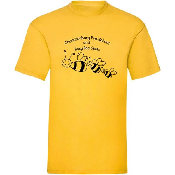 Chanctonbury Pre-school Yellow T-shirt