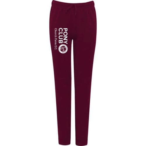 Church Farm EC Maroon Sweat Pants