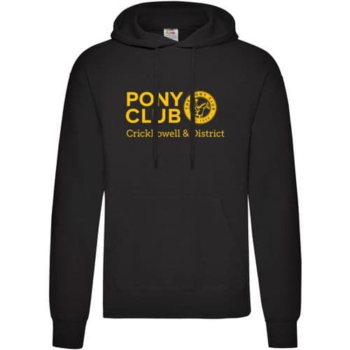 Crickhowell & District Black Hooded Top
