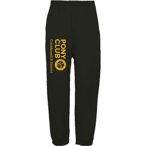 Crickhowell & District Black Sweat Pants