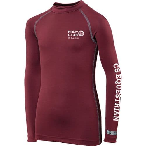 CS Equestrian Maroon PC Baselayer Skin
