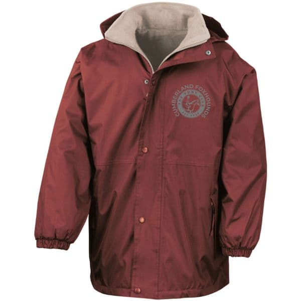 Cumberland Foxhounds Pony Club Burgundy Reversible Jacket