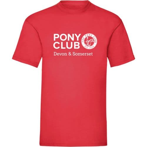 Devon & Somerset Red Pony Club T-shirt