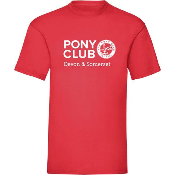 Devon & Somerset Red Pony Club T-shirt