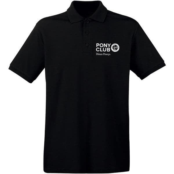 Dinas Powys Black Pony Club Polo Shirt