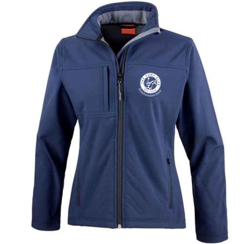 Dumfriesshire Hunt Navy Ladies Soft Shell Jacket