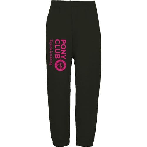 Equine Learning Black Sweat Pants