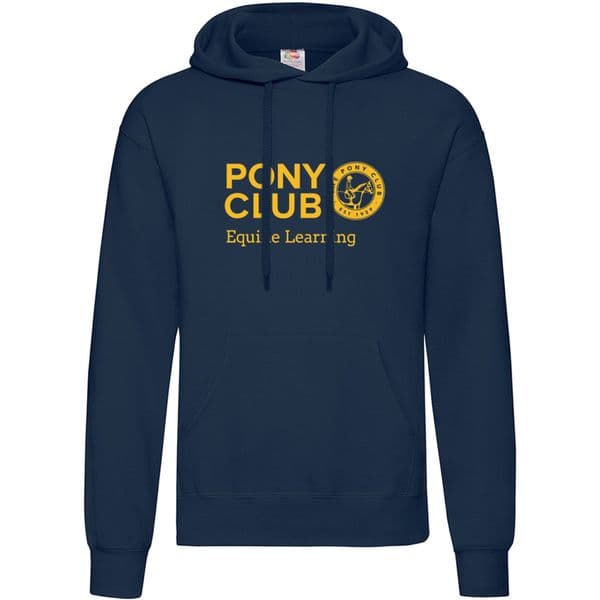 Equine Learning Navy Hooded Top