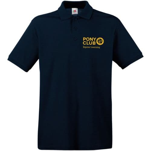 Equine Learning Navy Polo Shirt