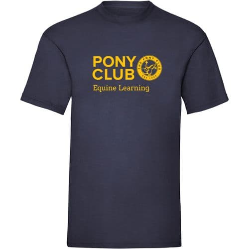 Equine Learning Navy Pony Club T-shirt