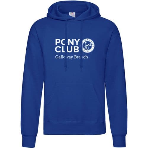 Galloway PC Royal Blue Hooded Top