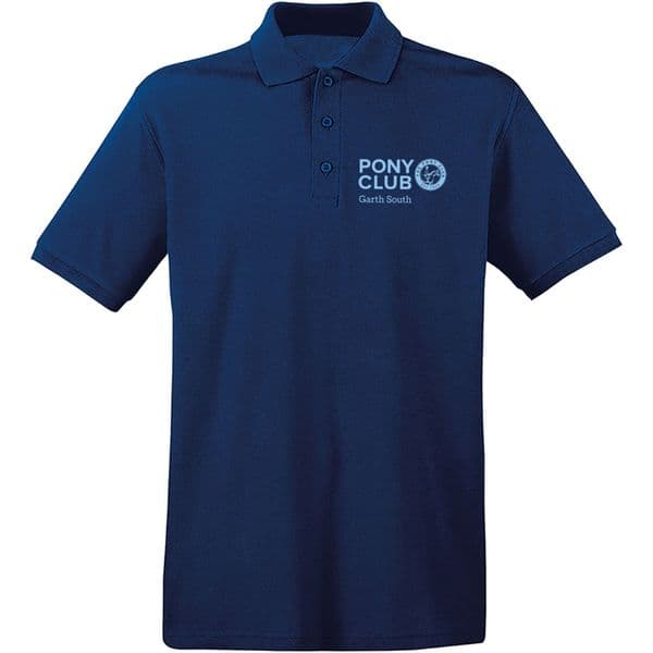 Garth South Navy Polo Shirt
