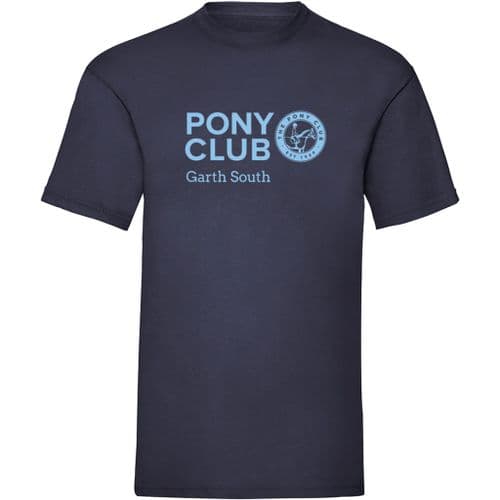 Garth South Navy Pony Club T-shirt