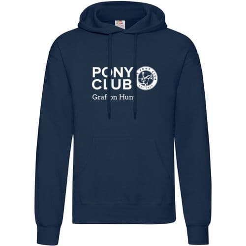 Grafton Hunt  Navy Hooded Top
