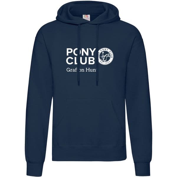 Grafton Hunt Navy Hooded Top