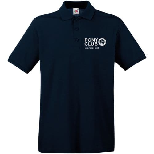 Grafton Hunt Navy  Polo Shirt