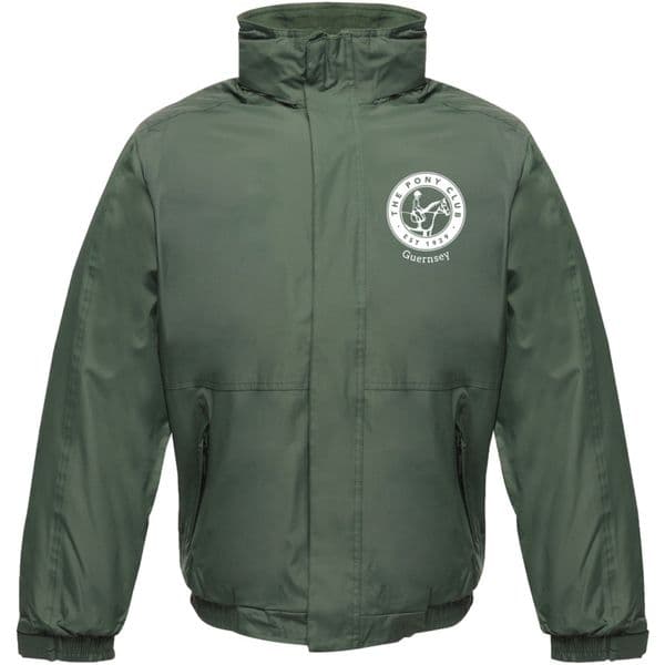 Guernsey Bottle Green Blouson Jacket (Adult Sizes Only)