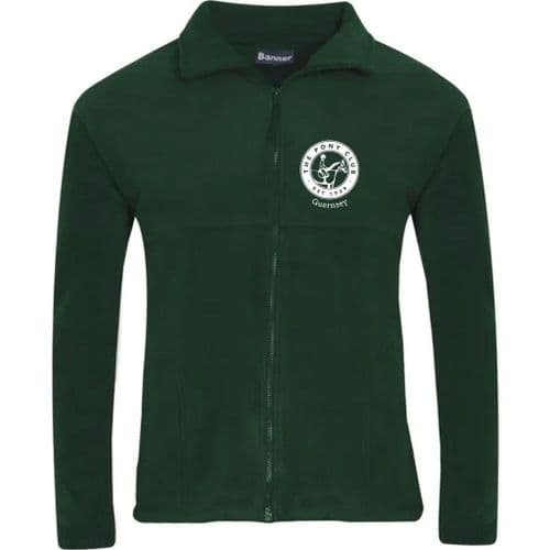 Guernsey Bottle Green Fleece Jacket